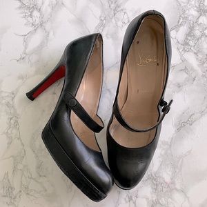 Authentic Christian Louboutin Mary Janes.